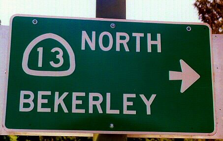 misspelled Berkeley sign