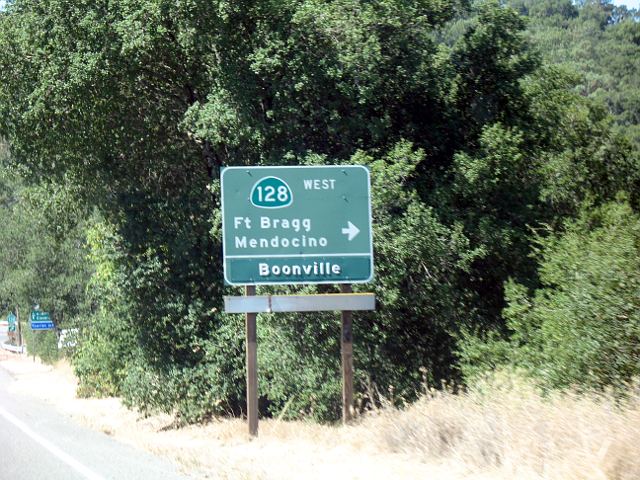 Button reflectors added to one destination on California 128