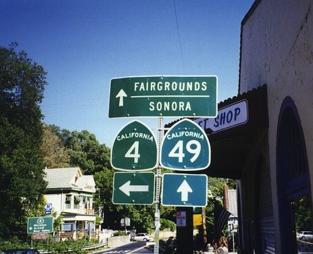California 4 and 49 in Angels Camp