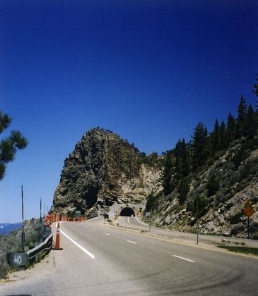 Cave Rock/Nevada side of Lake Tahoe