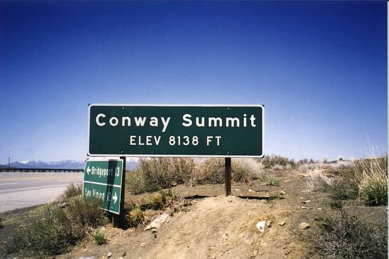 another Conway Summit sign