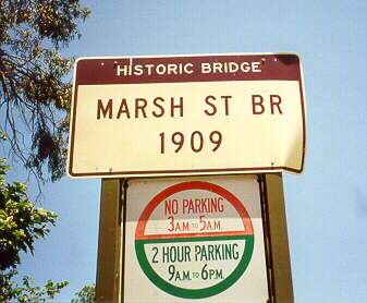 Historic bridge in San Luis Obispo, California