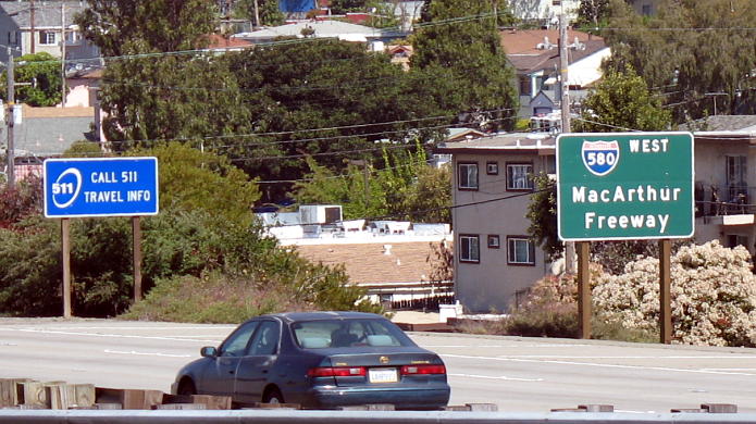 Named designation for Interstate 580 in Oakland, San Leandro, and vicinity