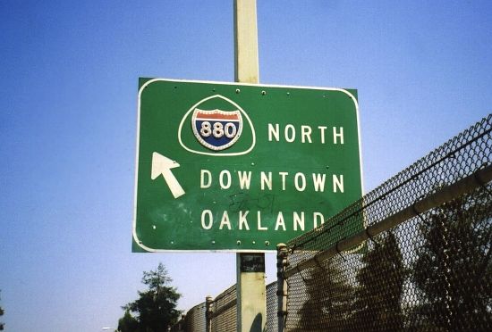 Interstate 880 at 23rd Avenue in Oakland