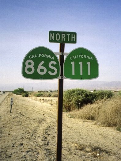 California 86S and 111 in Riverside County