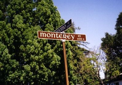 San Luis Obispo (California) street signs