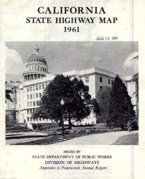 Cover of 1961 map