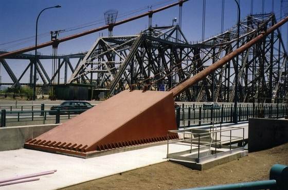 Zampa Bridge cable anchor