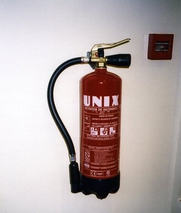 UNIX brand extinguisher