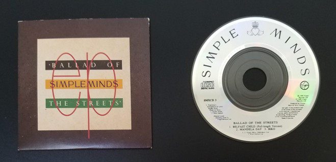 Simple Minds Ballad of the Streets CD-3