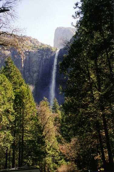 Bridalveil Fall, closer view