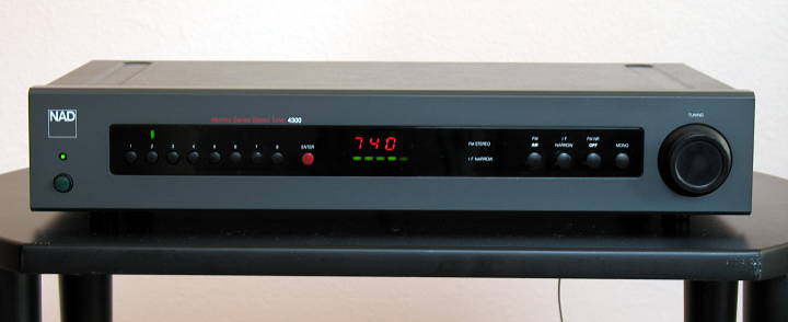 NAD 4300 tuner set to listen on KCBS (740) San Francisco