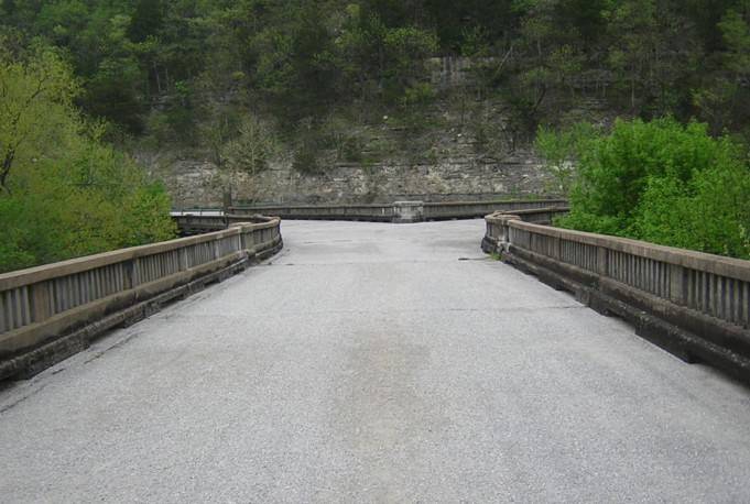 Galena Y bridge, view to the east (2004)