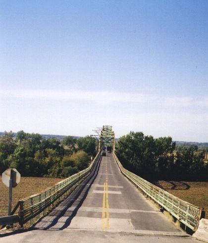 Bridge over Missouri River at Lexington, Mo.