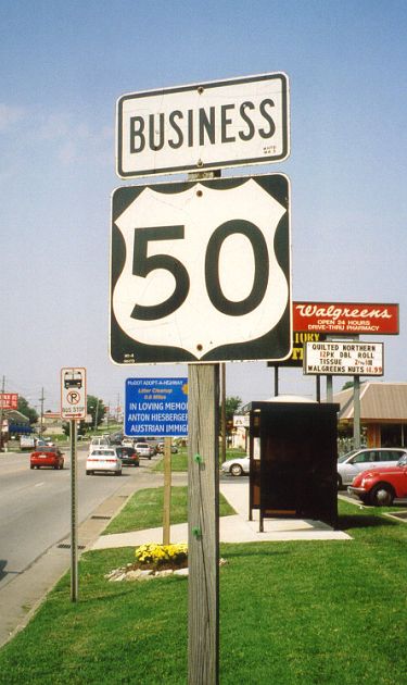 Business US 50 in Jefferson City, Mo.