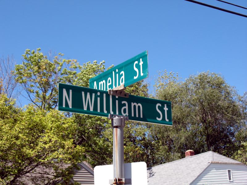 Clearview font used on street signs in Columbia, Mo.