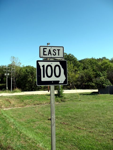 End of Missouri 100 in Linn