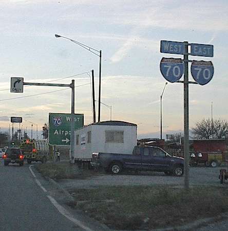 East and West I-70