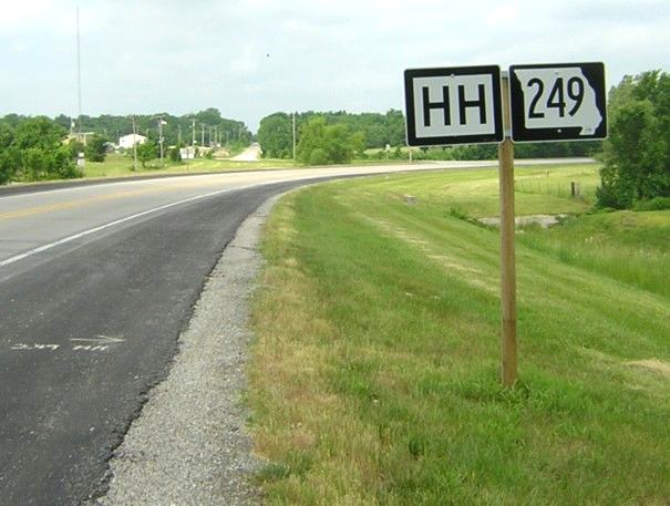 Missouri 249 and Route HH in Carterville