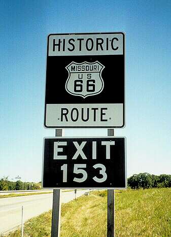 Historic US 66, Pulaski County, Mo.