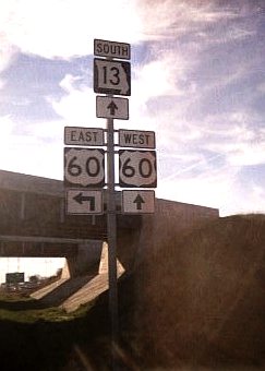 James River Expressway entrance before November 2002 change