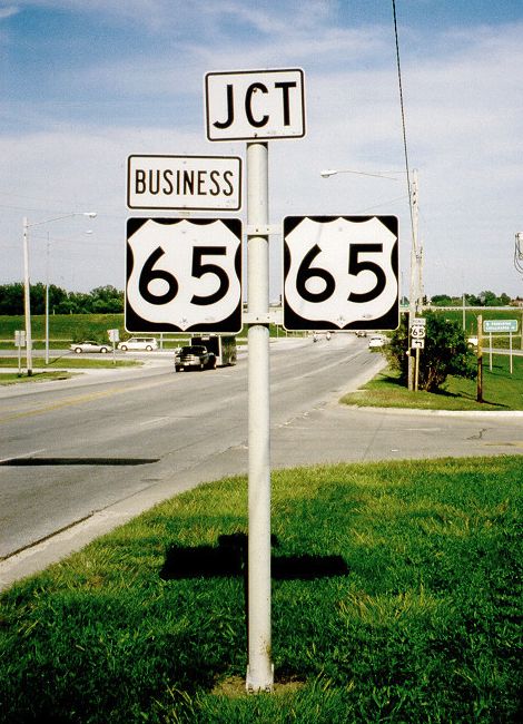 Business US 65 and US 65 at Missouri 6 in Trenton
