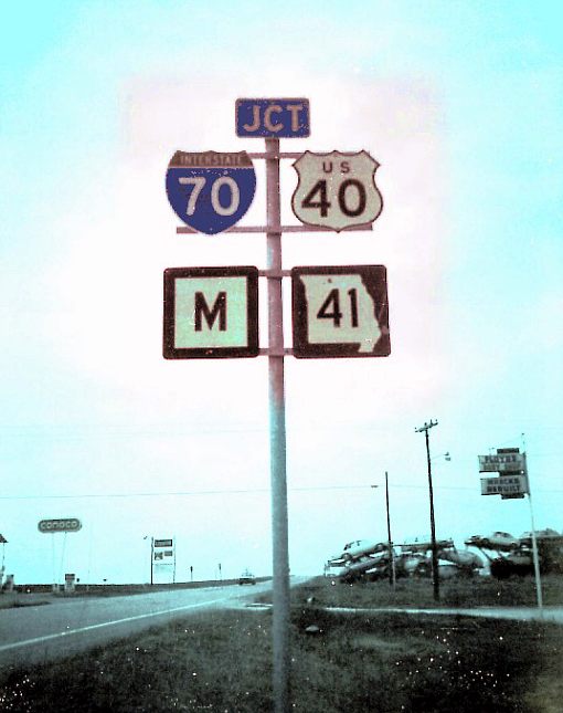 All types of Missouri highways in Cooper County