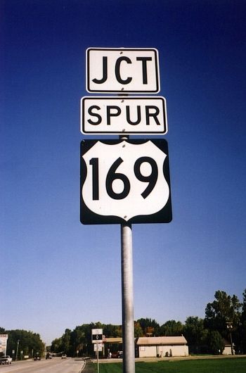 Spur US 169 junction with US 169 in Smithville