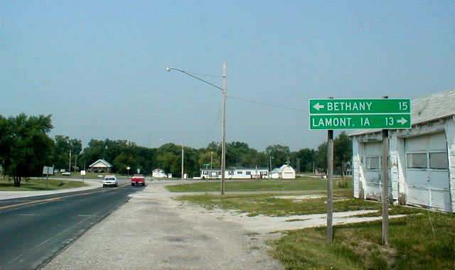 Misspelled Lamoni, Iowa