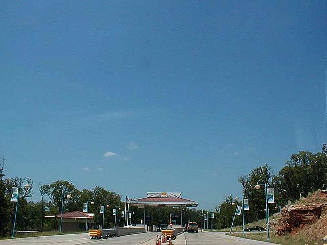 Tollbooth for the Lake Ozark Community Bridge