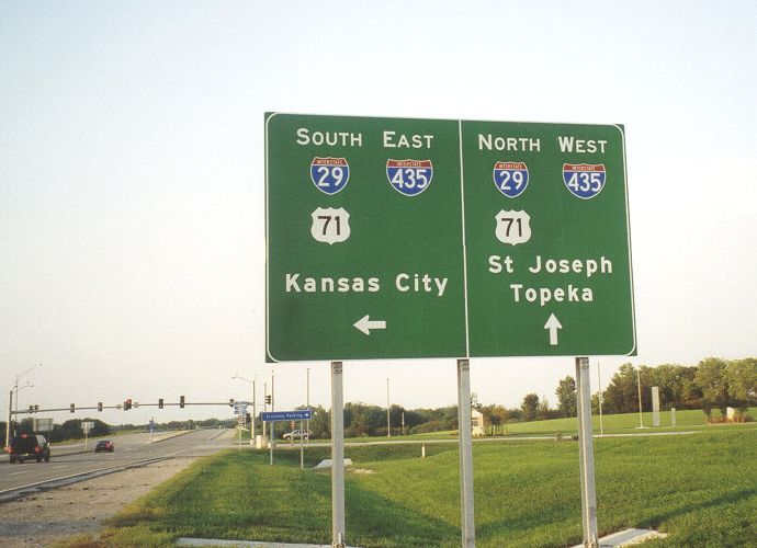 Mexico City Avenue interchange at Interstate 29 in Kansas City, Mo.