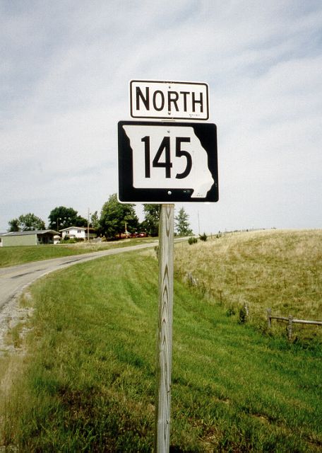 Missouri 145 in Mercer County