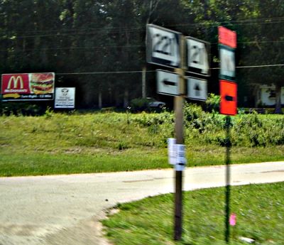 Missouri 221 at Missouri 21 in Pilot Knob (2007)