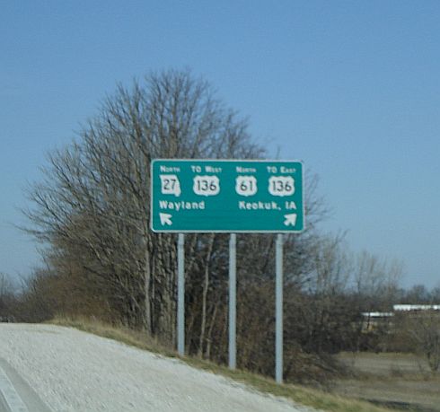Missouri 27 begins from US 61 in Clark County