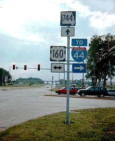 Missouri 744 at US 160
