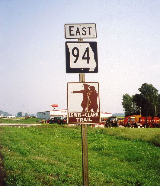 Missouri 94 in Jefferson City (formerly Cedar City)