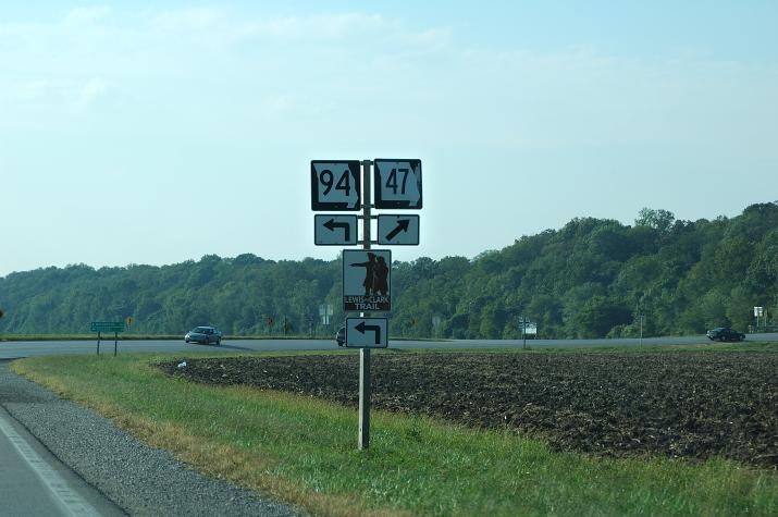 Missouri 47 at Missouri 94 in Warren County just west of Marthasville