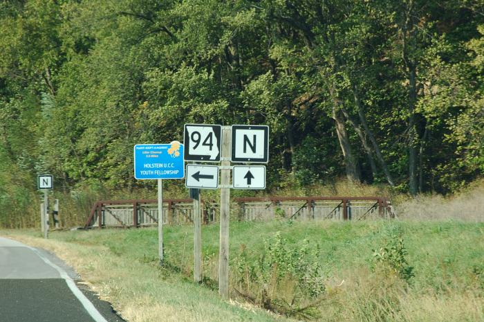 Missouri 94 at Route N in Treloar, in Warren County