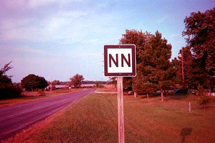 Route NN at the Dade-Lawrence county line