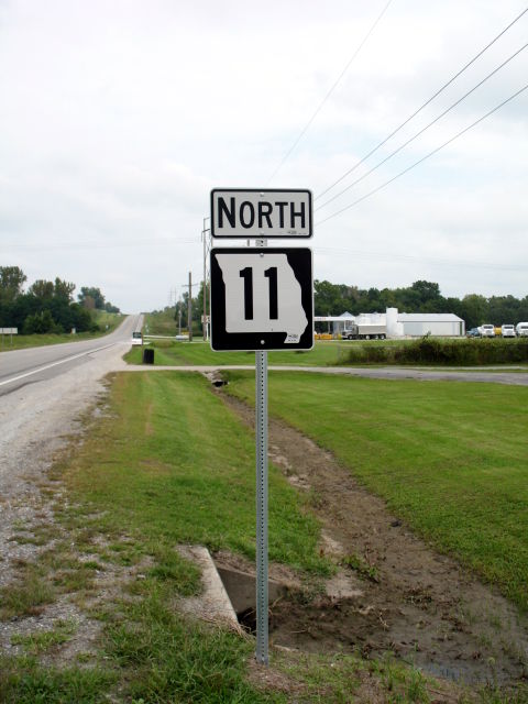 Missouri 11 in Chariton County