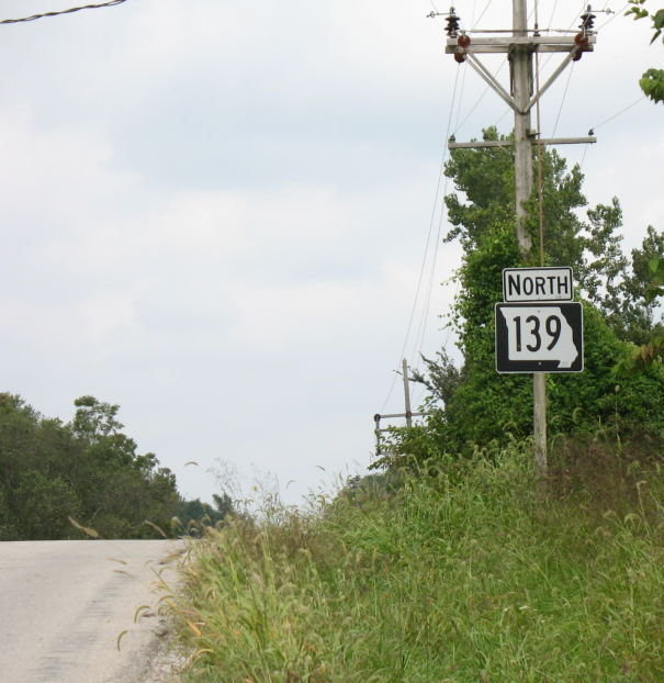 Missouri 139 in Chariton County