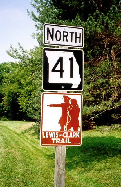 Missouri 41 in Arrow Rock