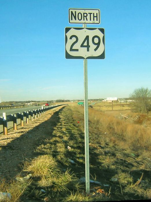 US 249 for Missouri 249 (goof) east of Joplin