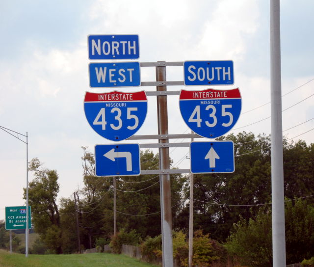 Interstate 435 at Missouri 291 in Kansas City