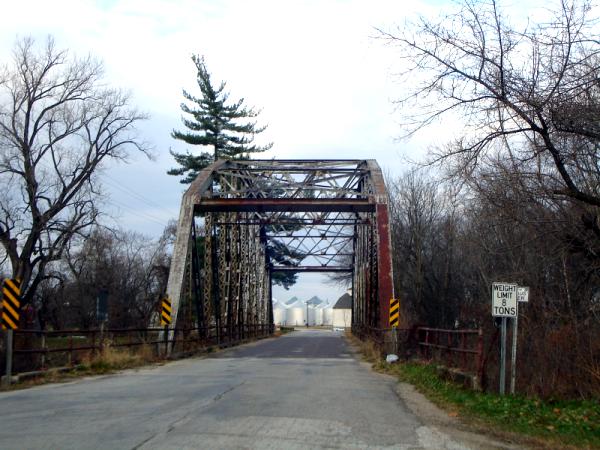 Old US 61 at the North Fabius River in Marion County, Mo.