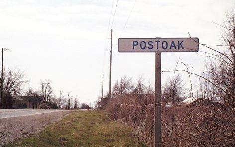 Postoak, Mo. sign (may not be official)