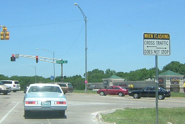 Traffic warning in Springfield, Mo.