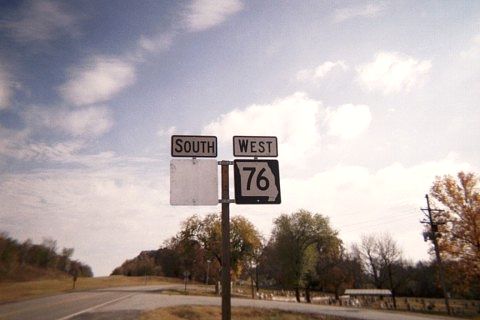 South Missouri 59 without the route marker
