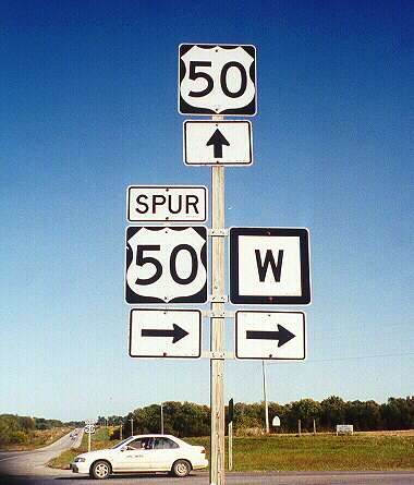 Spur US 50 at US 50 in Pettis County, Mo.