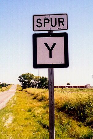 Unusual supplemental spur route in Montgomery County, Mo.